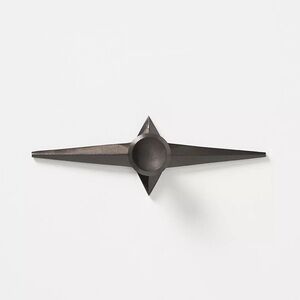 Anthropologie Arthur Knob Black Carbon Set of 6